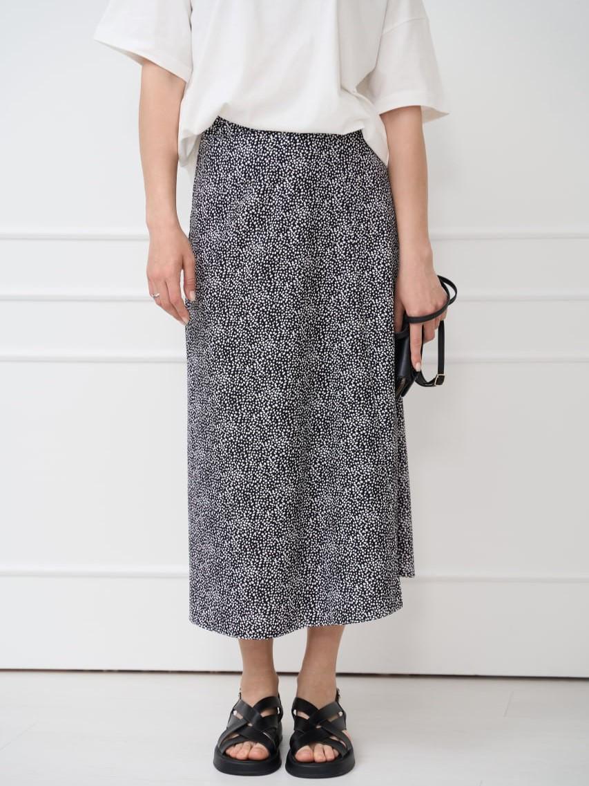 Юбка женская Fanme MIA Принт горошек M-L (101-77637-1)