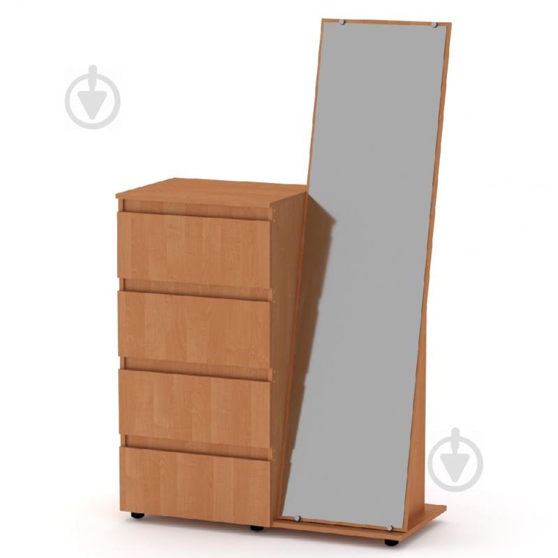 Комод-зеркало KOMPANIT  Ольха