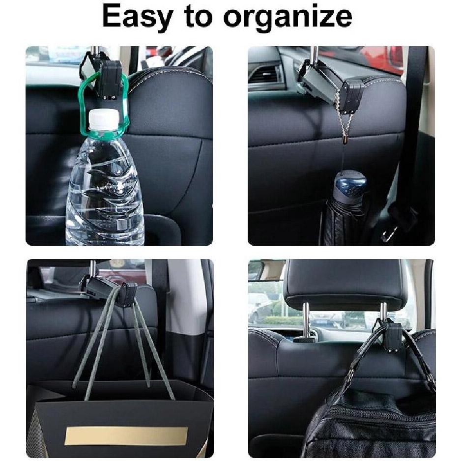 Держатель для телефона в машину BASEUS Backseat Vehicle Phone Hook крюк-вешалка Black (SUHZ-A01) - фото 4 Держатель для телефона в машину BASEUS Backseat Vehicle Phone Hook крюк-вешалка Black (SUHZ-A01) - фото 4