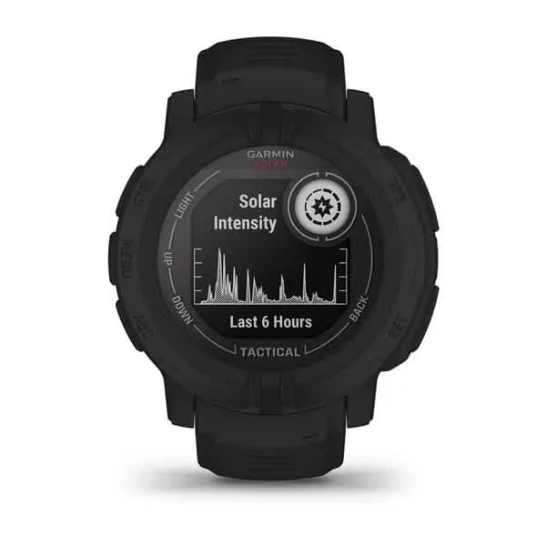 Смарт-часы Garmin Instinct 2X Solar-Tactical Edition Черный (010-02805-02) - фото 4