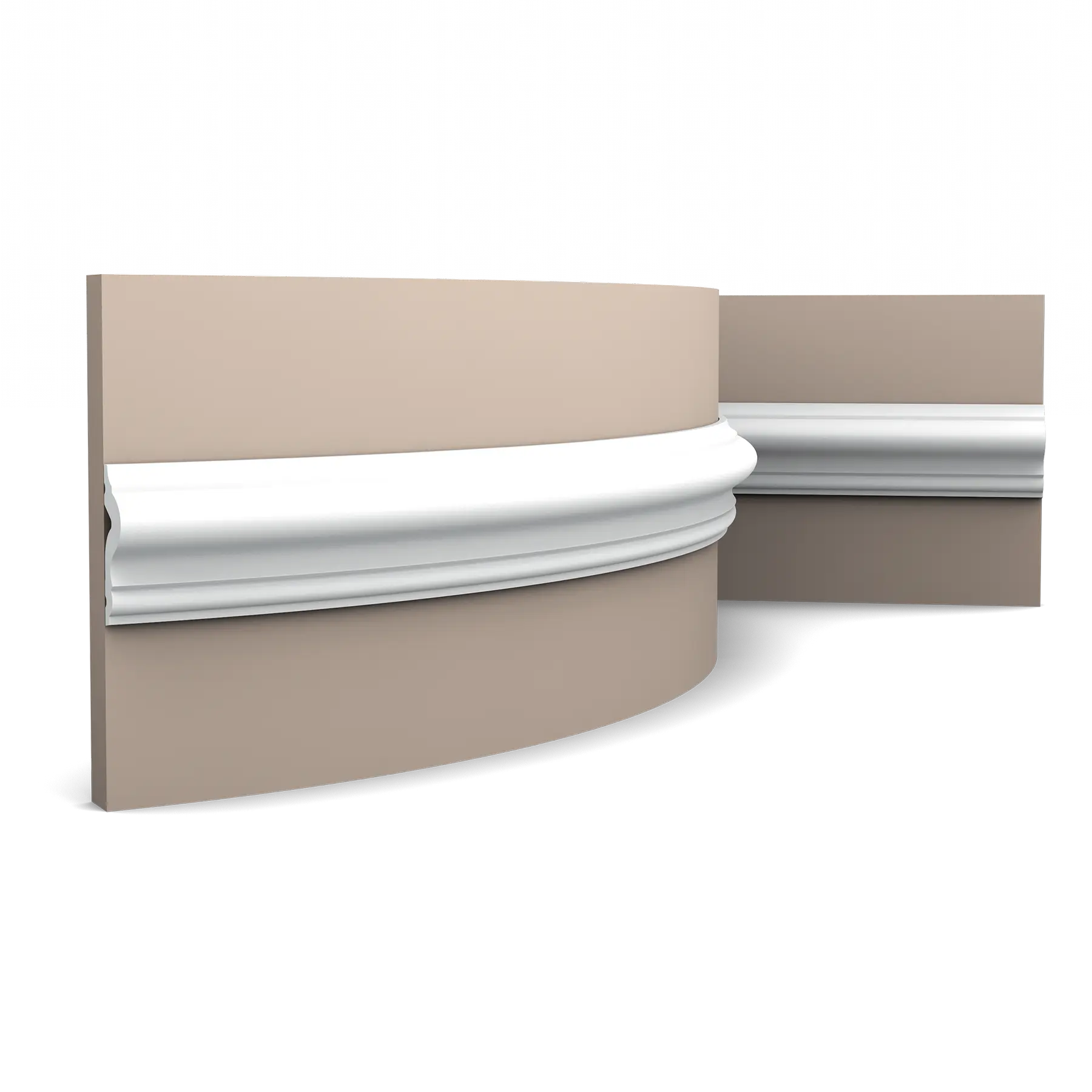 Молдинг гибкий дюрополимер Orac Dеcor 2000х50x17 мм (PX175F)