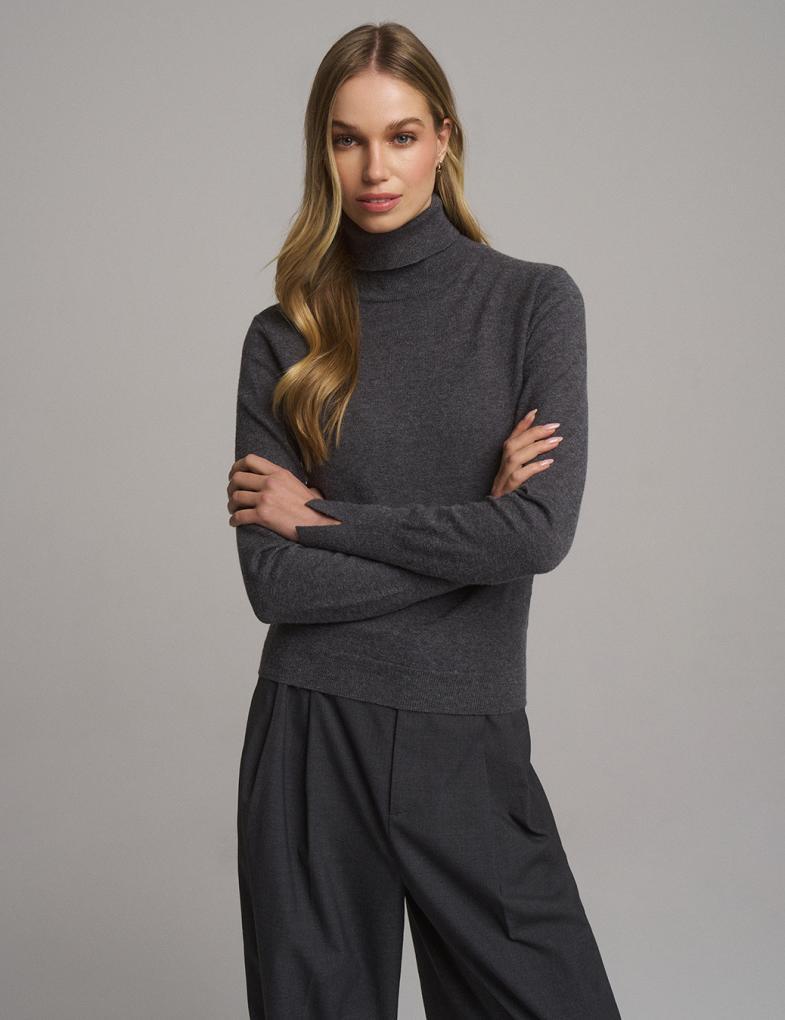 Светр жіночий Diverse TRIBUT M Графітовий меланж (5905384098290) - фото 3 Светр жіночий Diverse TRIBUT M Графітовий меланж (5905384098290) - фото 3