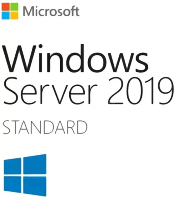 Програмне забезпечення Windows Server 2019 Standard 64Bit 16 Core OEM DVD версія для збирачів ПК (P73-07790)