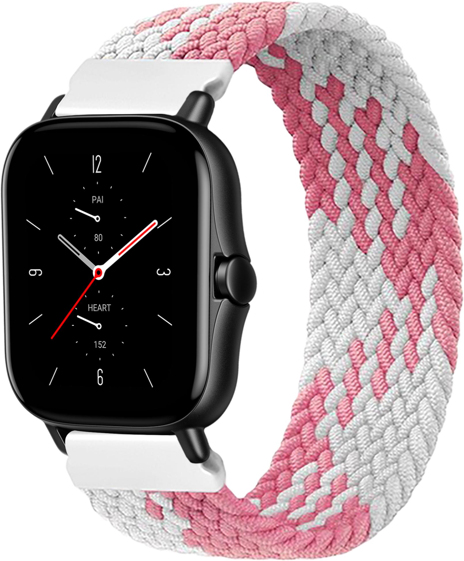 Ремешок Solo Loop Multi для Amazfit GTS 2 (145 мм) Pink/White (26294-52)