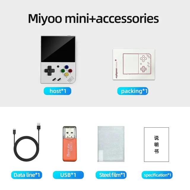 Приставка ретро-ігрова з екраном MIYOO Mini Plus V2 електронна портативна (2316700002) - фото 5