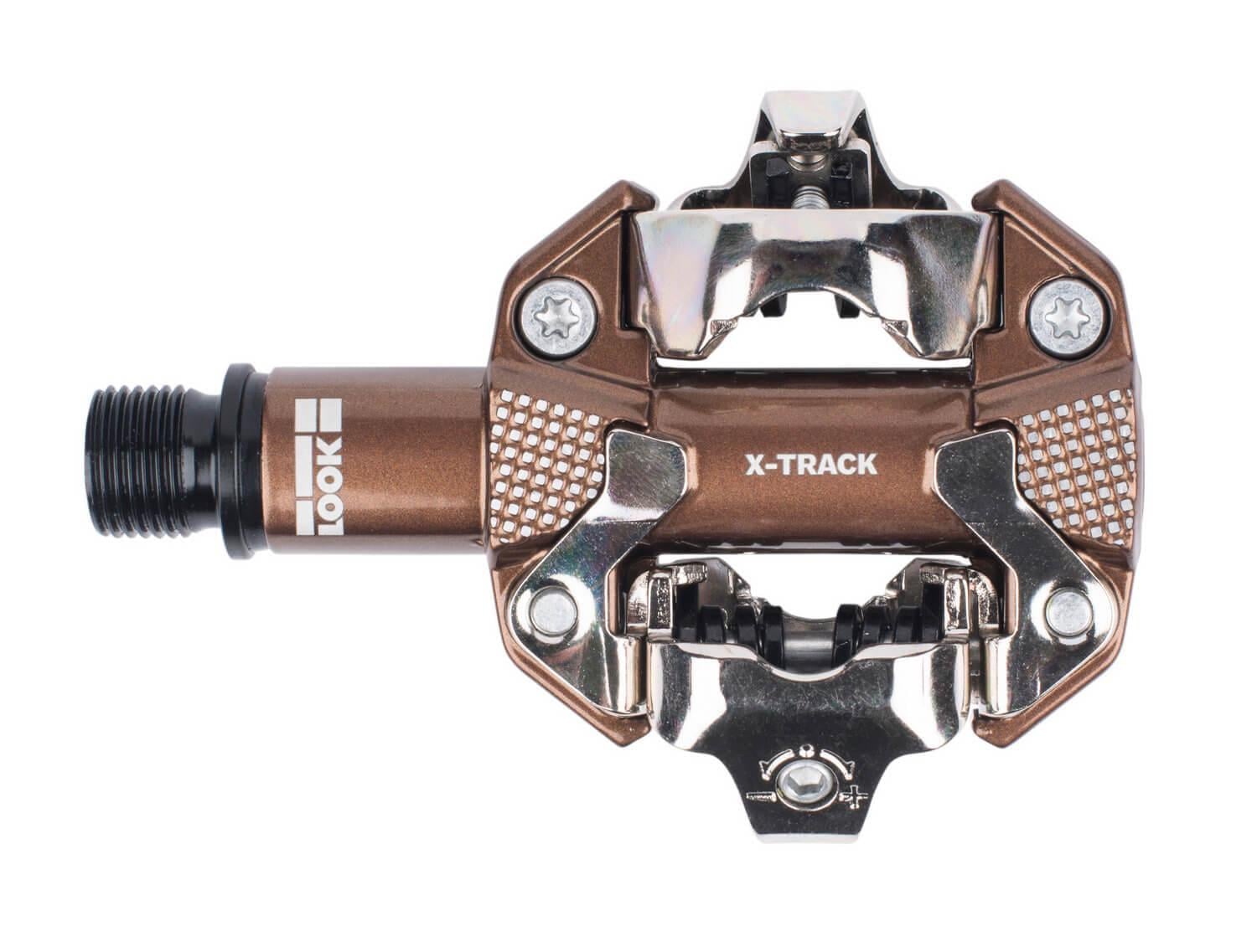 Педали Look X-TRACK GRAVEL EDITION алюминий ось chromoly 9/16" Бронзовый (PED-26-04) Педали Look X-TRACK GRAVEL EDITION алюминий ось chromoly 9/16" Бронзовый (PED-26-04)