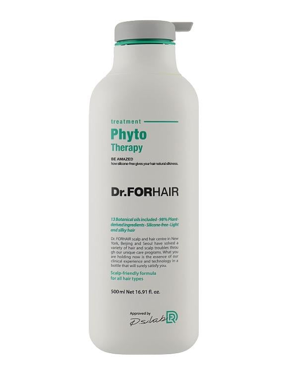 Маска-кондиционер для волос Dr.FORHAIR Phyto Therapy Treatment фитотерапевтическая 500 мл (1732855128)