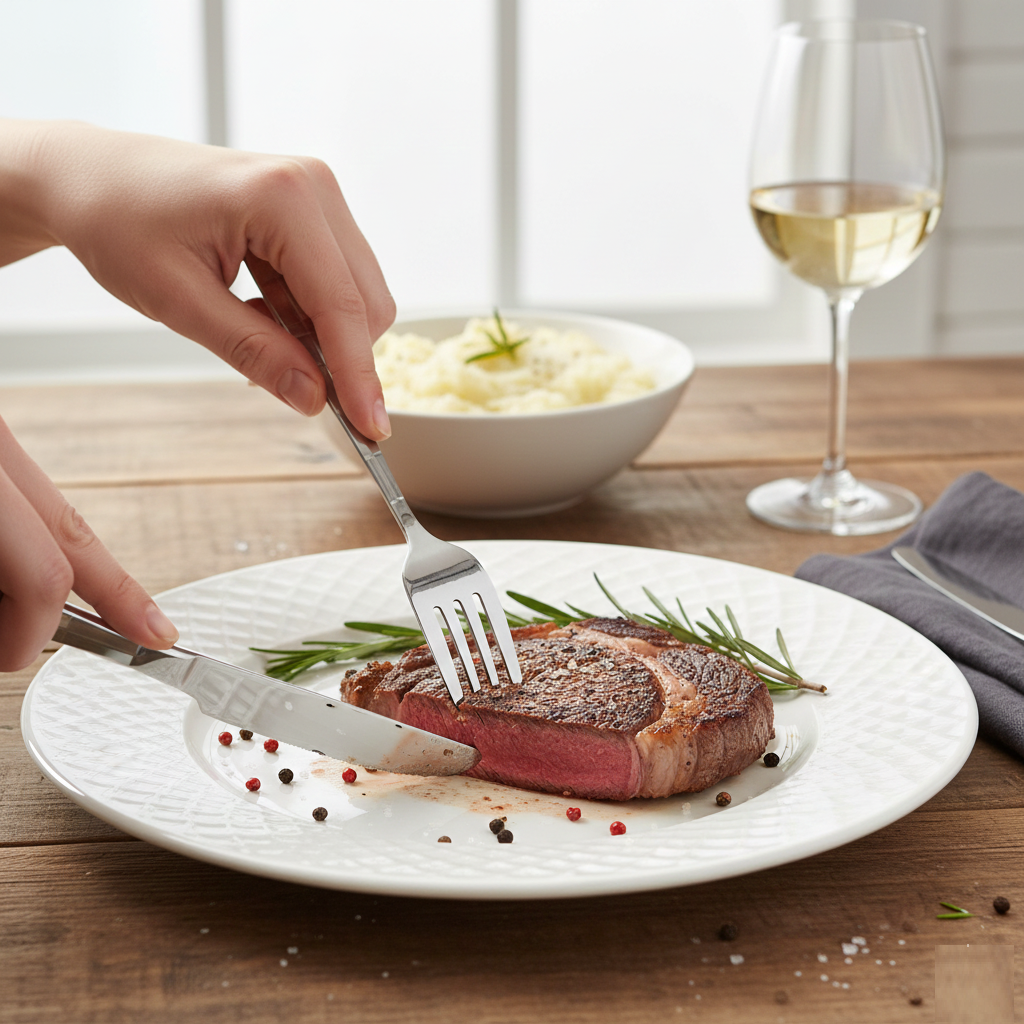 Набор столовых вилок Chess из нержавеющей стали 6 шт. - фото 3