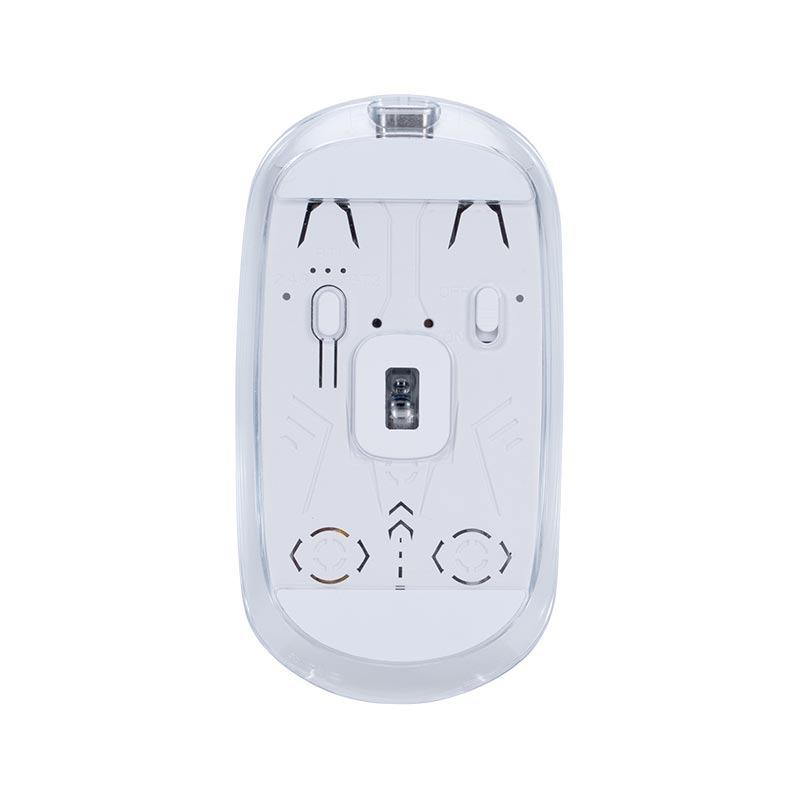 Мишка геймерська Xtrike Me GW-114 RGB-підсвічування 1600 dpi бездротове підключення 2,4G Bluetooth Прозорий (626996) - фото 3 Мишка геймерська Xtrike Me GW-114 RGB-підсвічування 1600 dpi бездротове підключення 2,4G Bluetooth Прозорий (626996) - фото 3