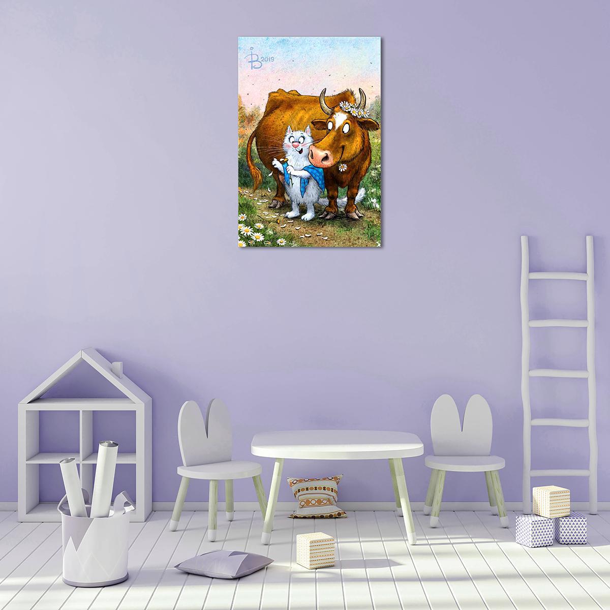 Картина Любить, не любить ... 1 модуль 40х60 см Картина Любить, не любить ... 1 модуль 40х60 см