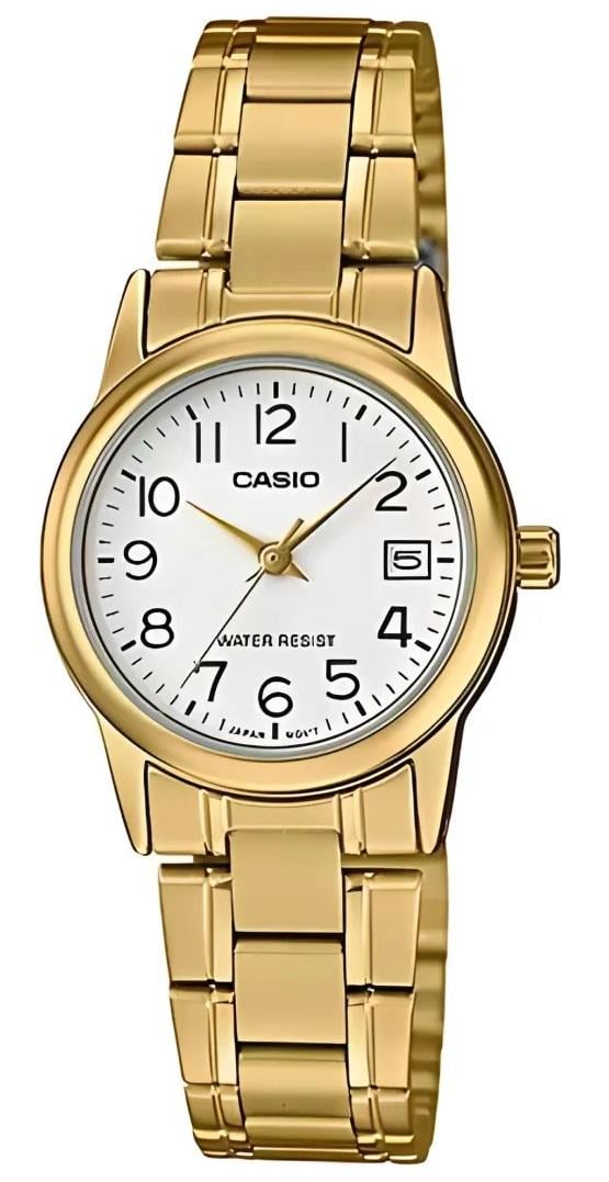 Наручний годинник жіночий Casio LTP-V002G-7B2 - фото 1 Наручний годинник жіночий Casio LTP-V002G-7B2 - фото 1