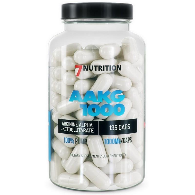 Аргинин L 7 Nutrition AAKG 1000 135 капс.