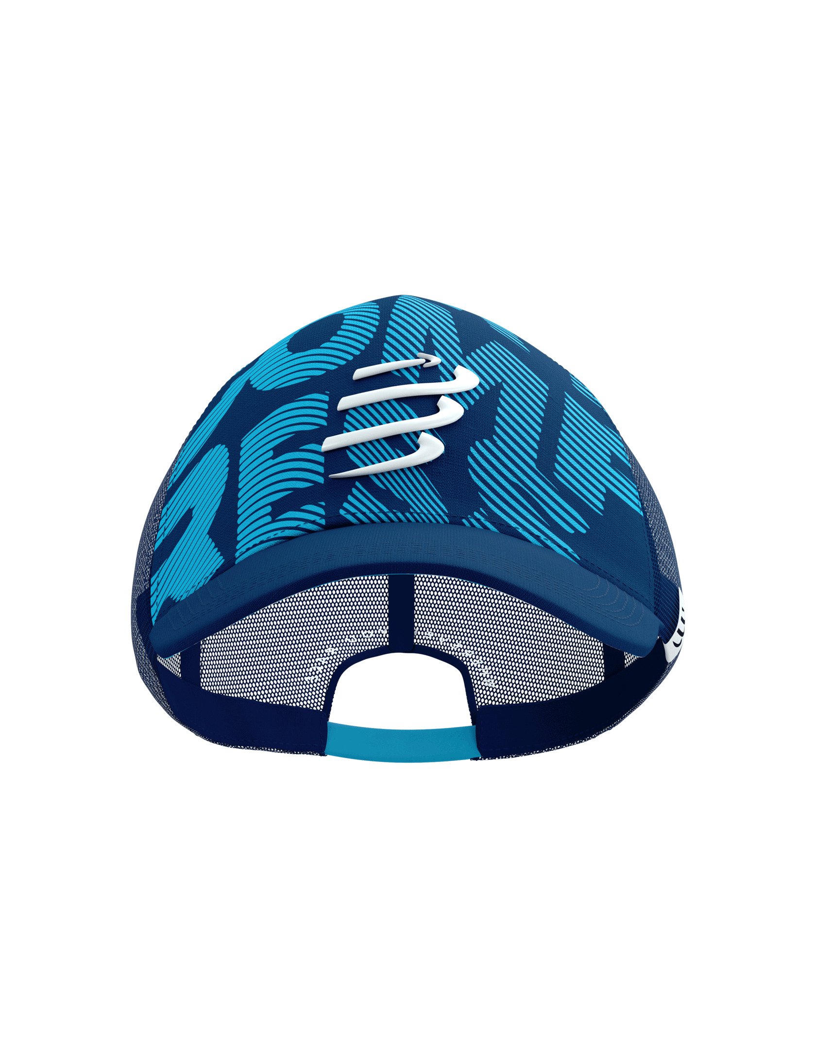 Кепка с изогнутым козырьком Compressport Trucker Cap Estate Blue/Hawaiian Ocean