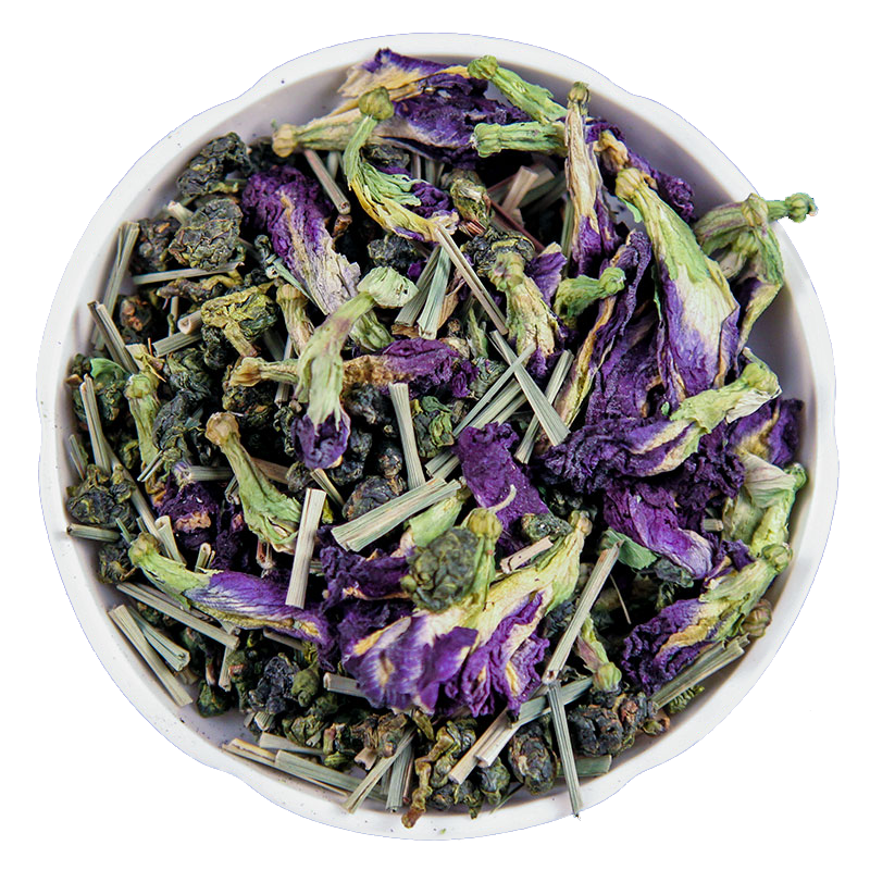 Чай синий Анчан с цветами тайской орхидеи Тайвань герметичный пакет 50 г (GT-005)