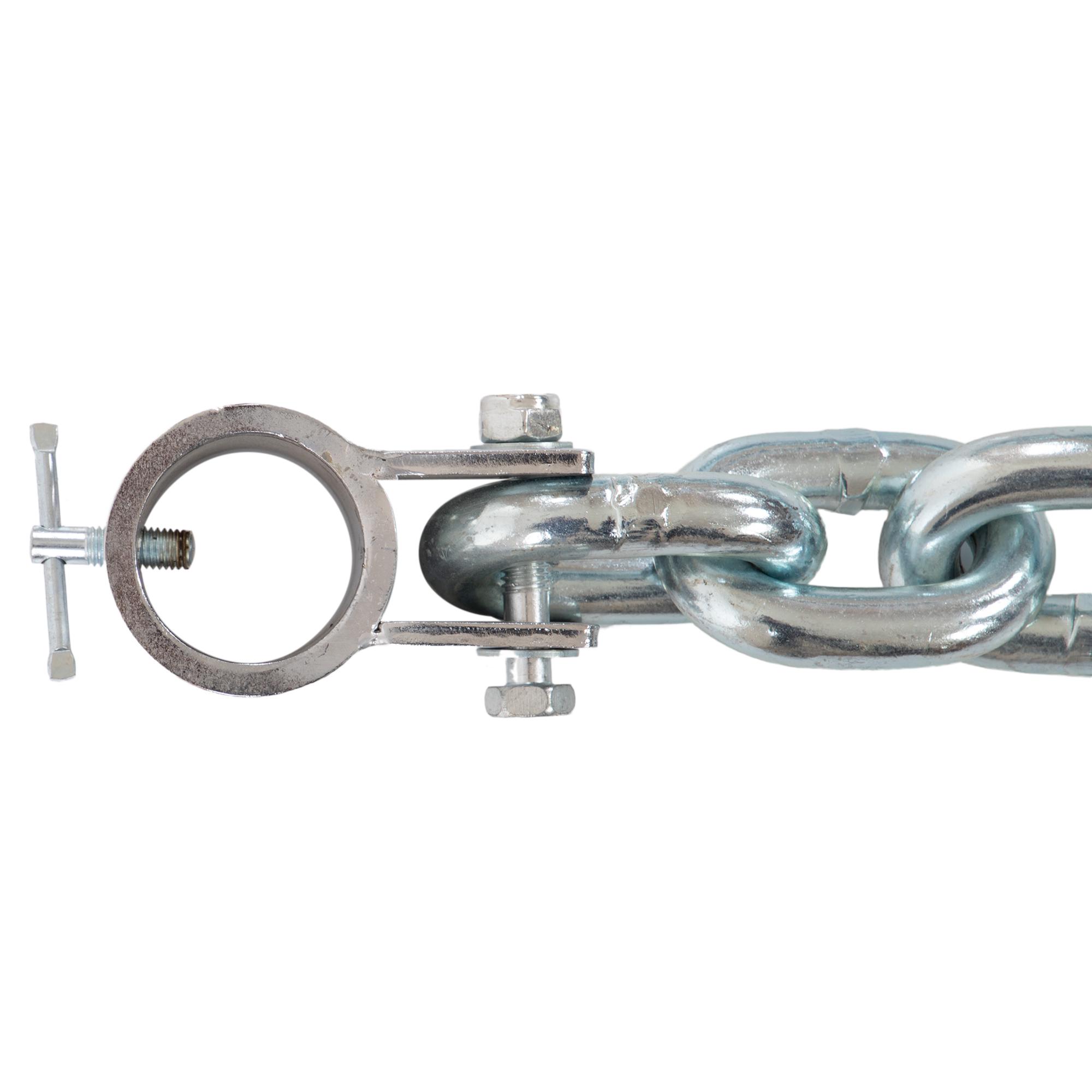 Ланцюг-обважнювач Zelart TA-7809-15 15 кг 8 м х 19 мм Хром (DR011669) - фото 3