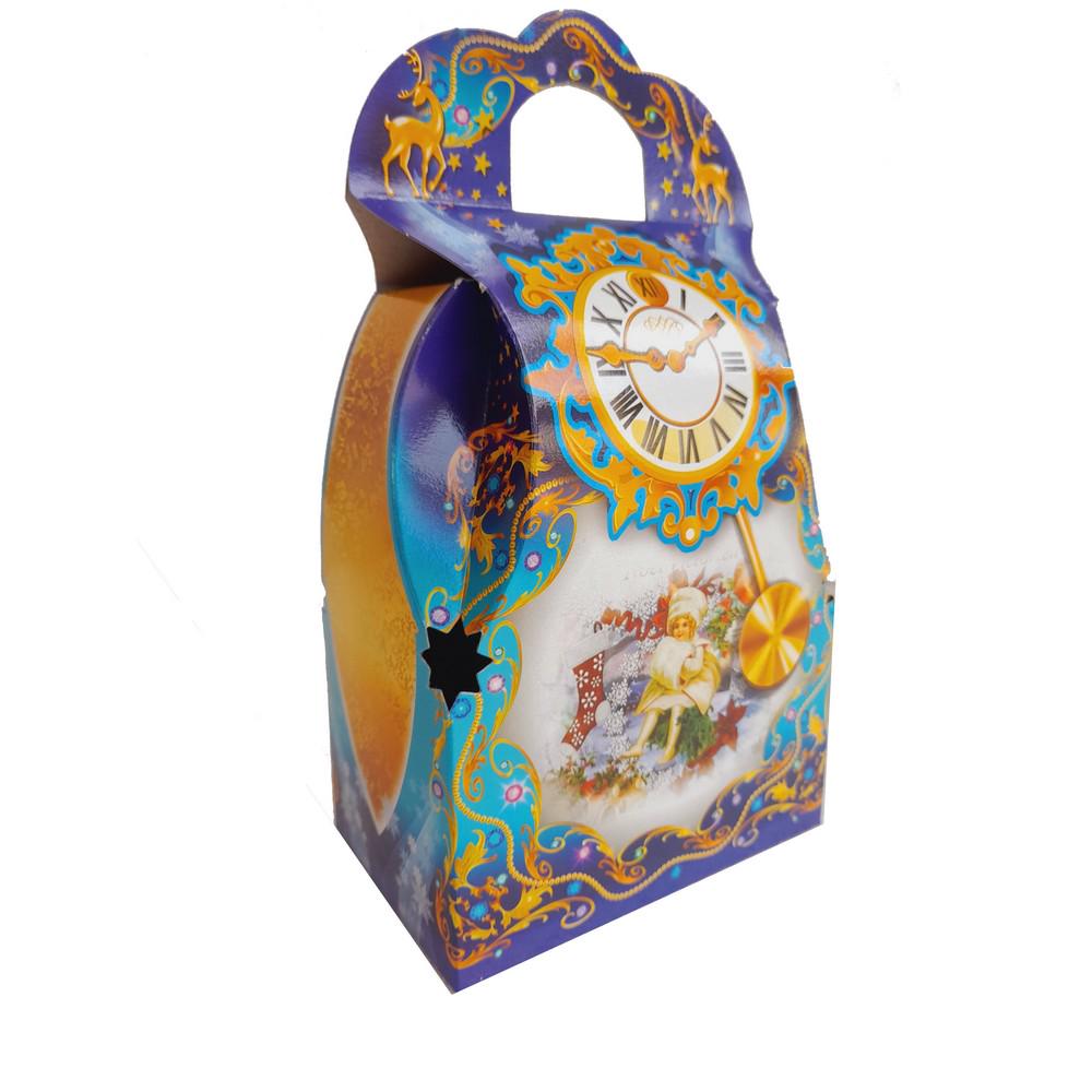 Новогодняя коробка Часы 700 г 40 шт. (6836)