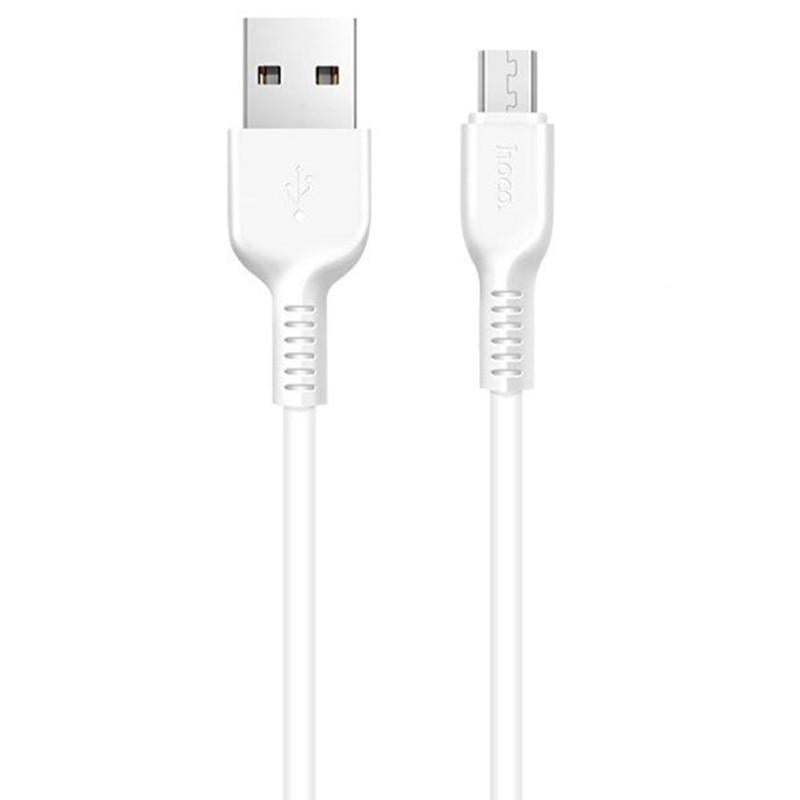 Кабель дата Hoco X20 Flash Micro USB 3 м White (00000031561_2)