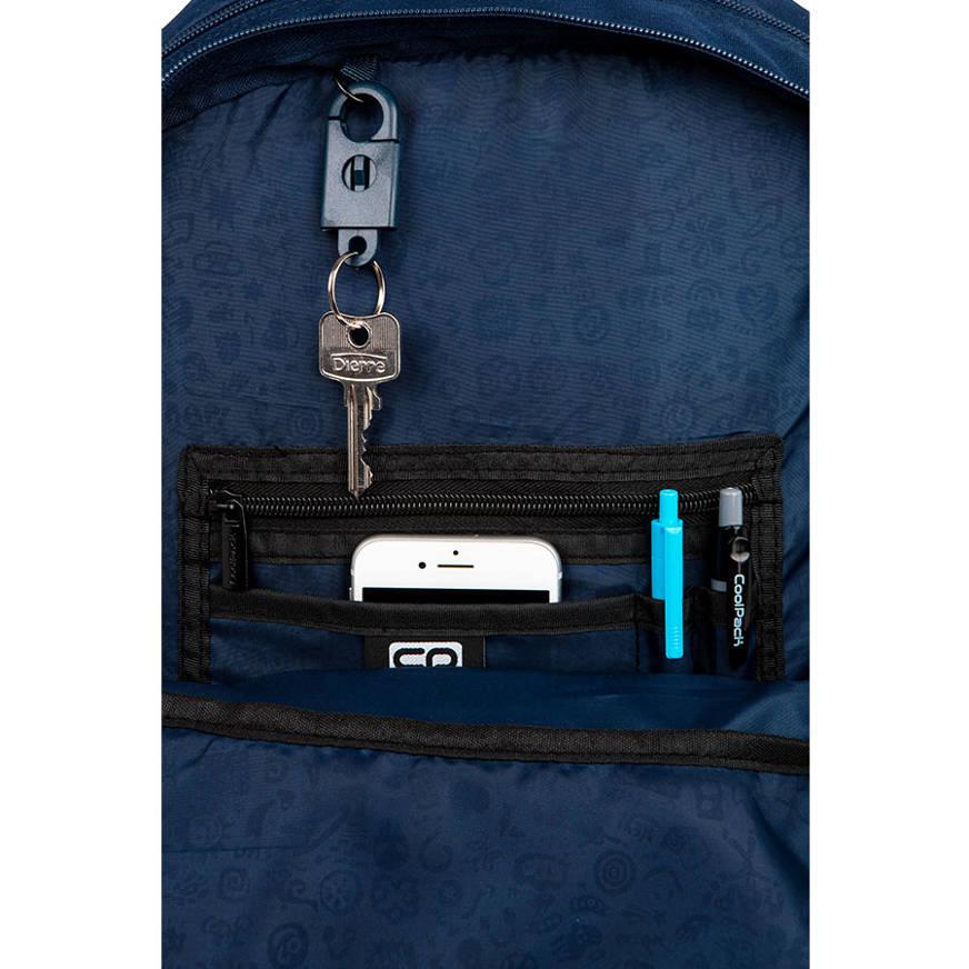 Шкільний рюкзак Coolpack RIDER RPET BLUE 27 л 43х30х18 см - фото 4