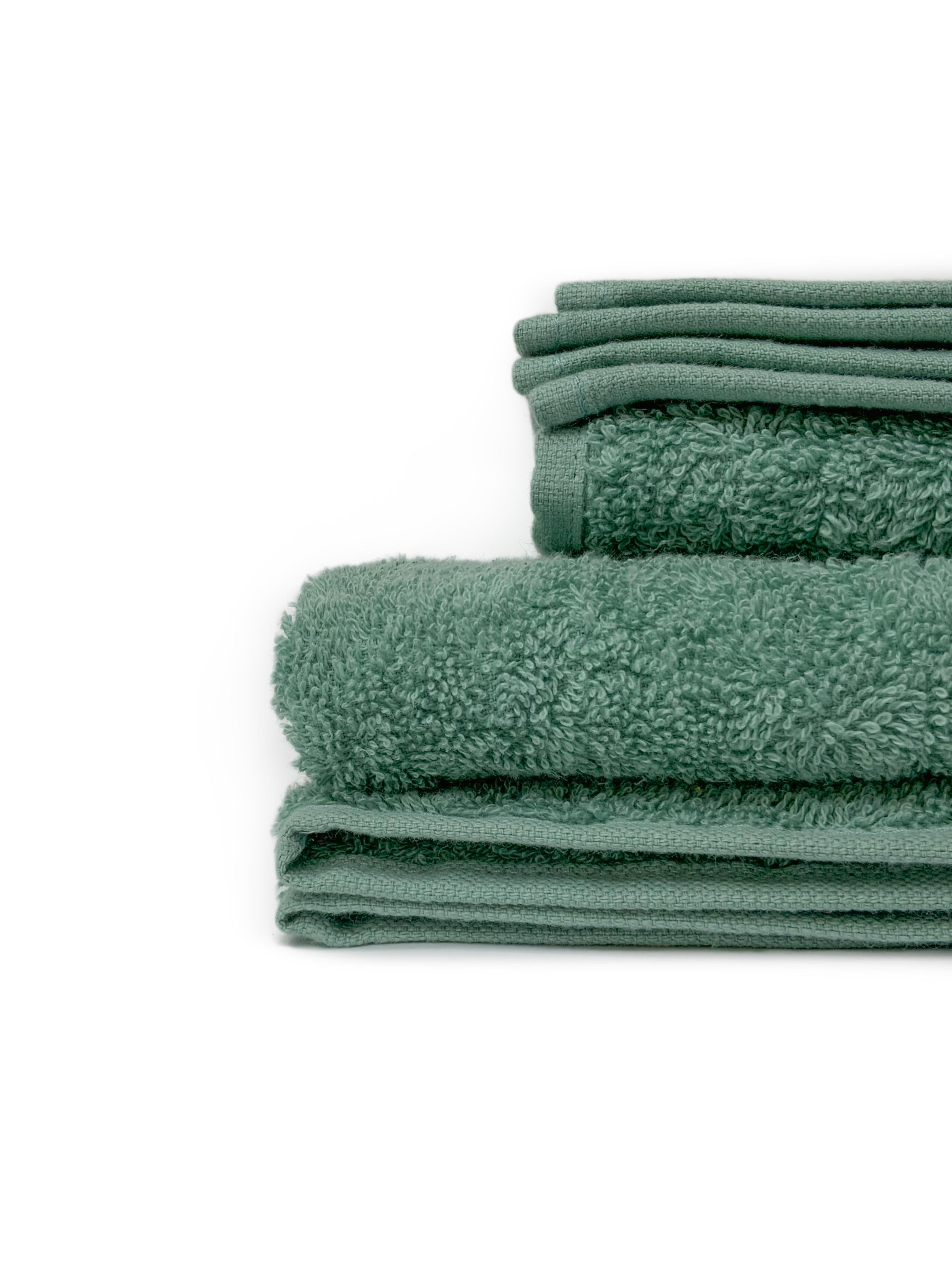 Простирадло махрове Dokma 440 г/м² 190x220 Malahite Green