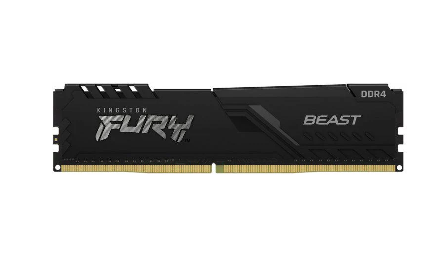 Оперативная память Kingston Fury Beast DDR4 8GB/3600 Black (KF436C17BB/8)