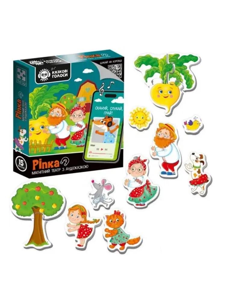 Настольная игра Vladi Toys Магнитный театр Репка VT3206-40 с аудиосказкой (4089)