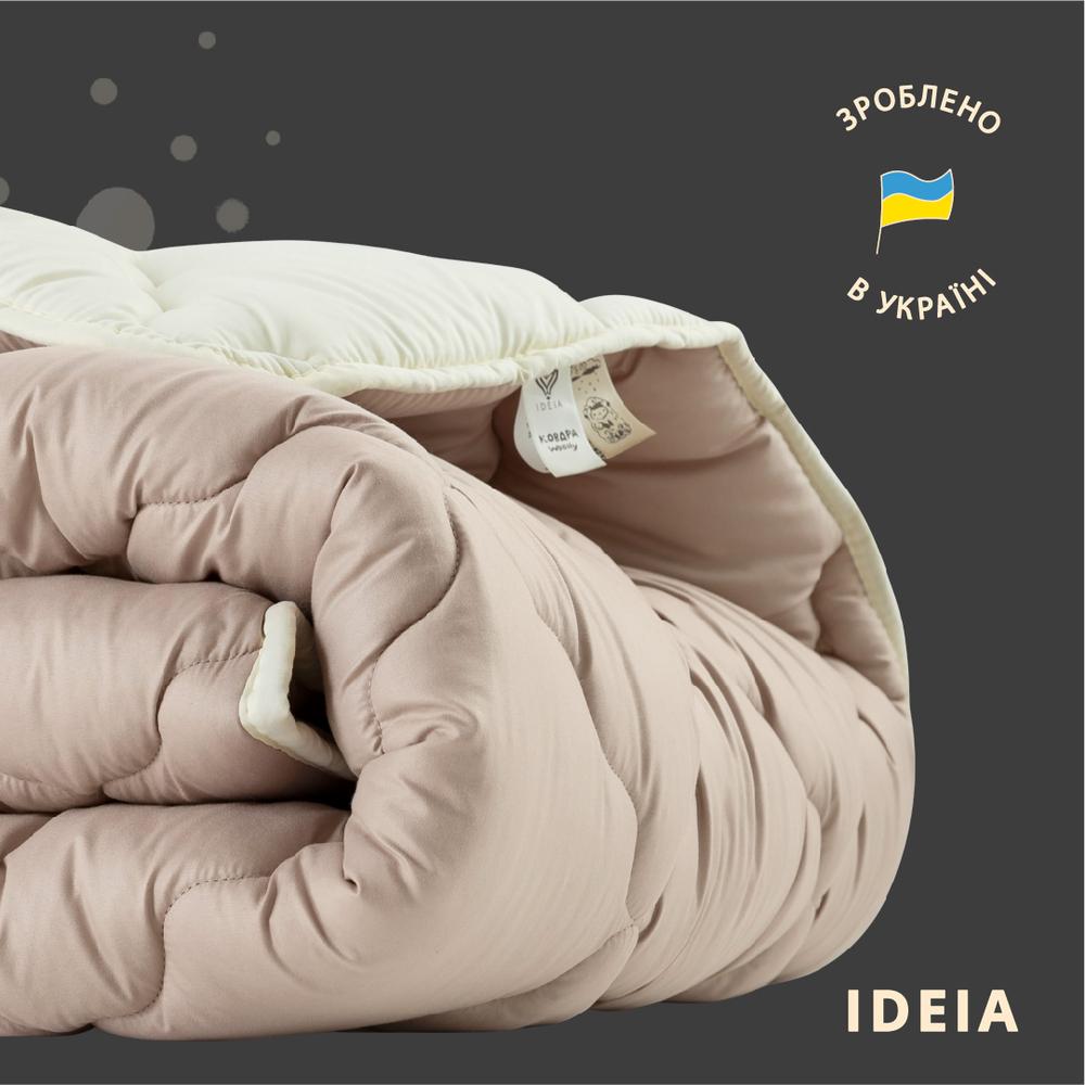 Ковдра вовняна IDEIA WOOLLY зимова тепла 140х210 см - фото 3