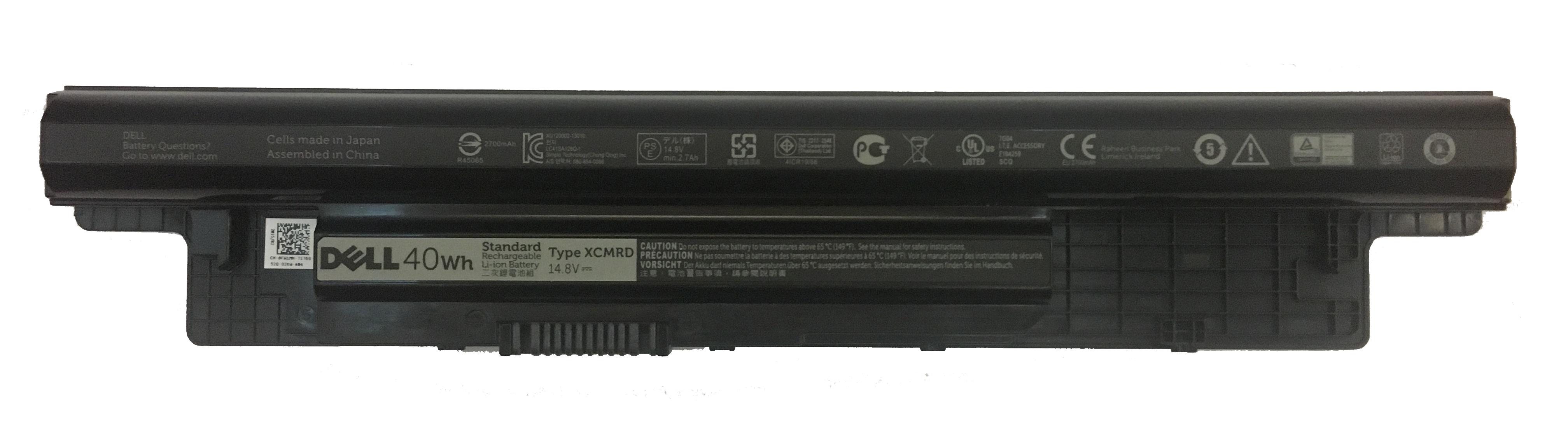Акумуляторна батарея Dell XCMRD 40Wh (1010-14) - фото 4 Акумуляторна батарея Dell XCMRD 40Wh (1010-14) - фото 4