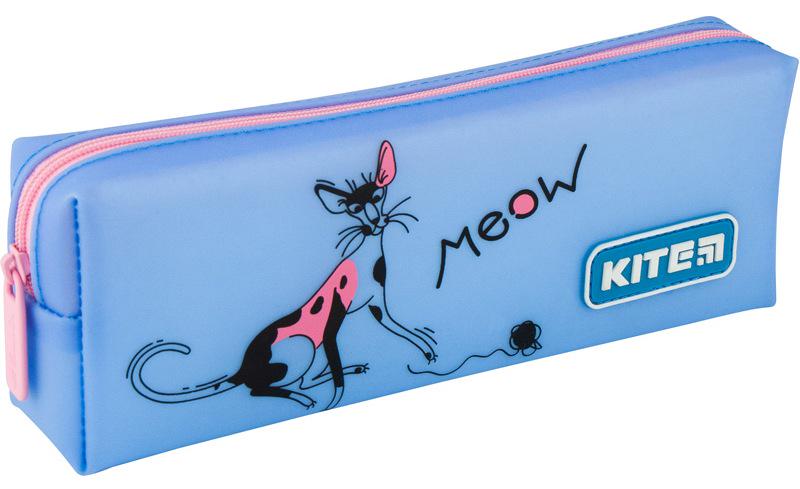 Пенал шкільний KITE K20-690-3 Блакитний