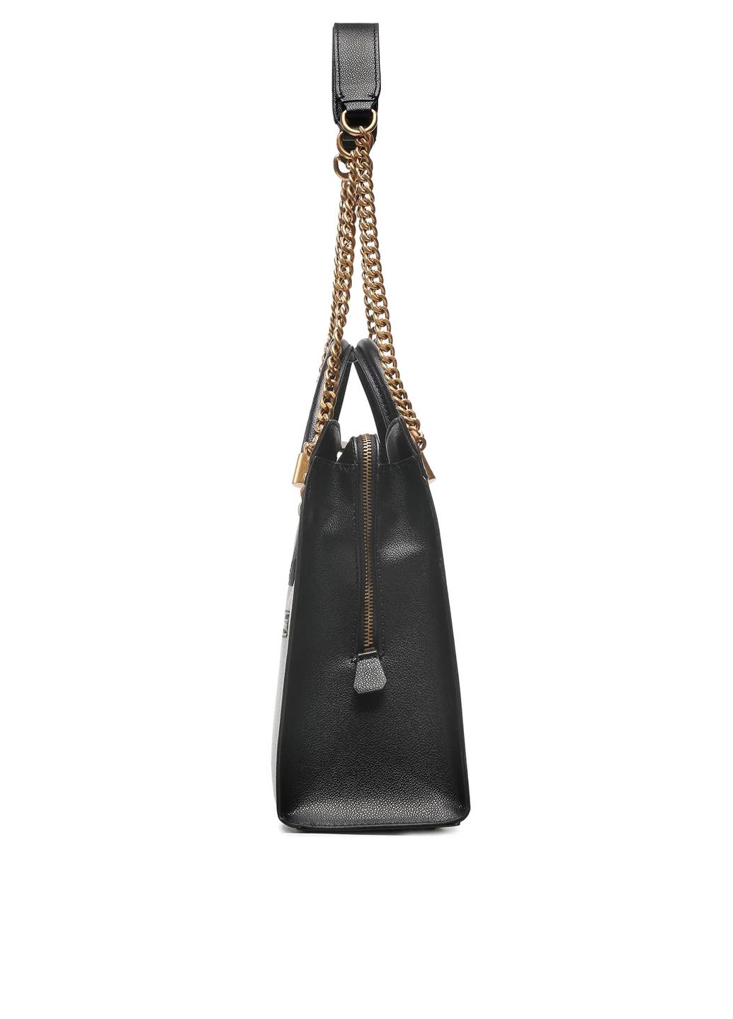 Сумка сетчел жіноча з еко шкіри Guess NELL GIRLFRIEND ATCHEL HWVB8678070-BLA Чорний - фото 5 Сумка сетчел жіноча з еко шкіри Guess NELL GIRLFRIEND ATCHEL HWVB8678070-BLA Чорний - фото 5