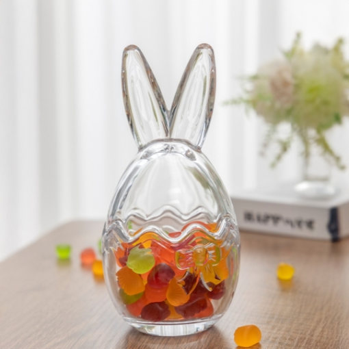 Ємність для зберігання Кролик щастя 8,5х8,5х17 см (5100-005)