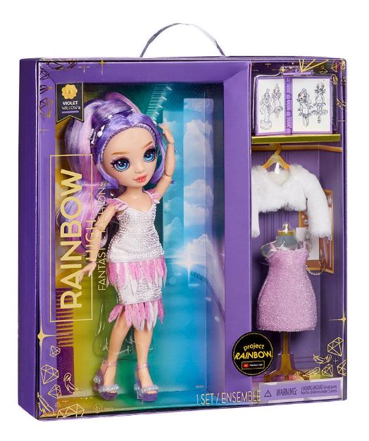 Лялька Rainbow High Fantastic Fashion ВІОЛЕТТА з аксессуарами (MTT-189289)