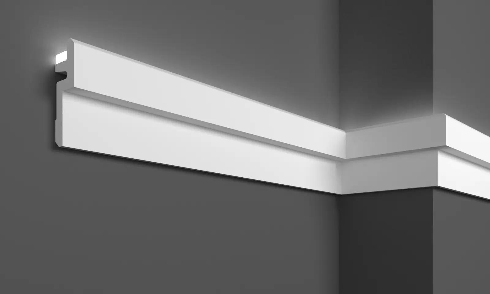Молдинг поліуретановий для LED освітлення Gaudi Decor C 971 95x31x2000 мм