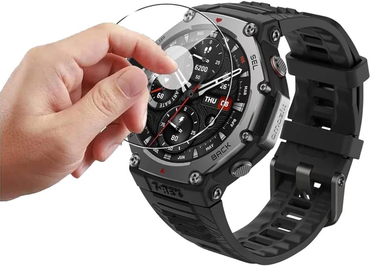 Защитное стекло Primo для часов Xiaomi Amazfit T-Rex 3 (2660725502) - фото 2
