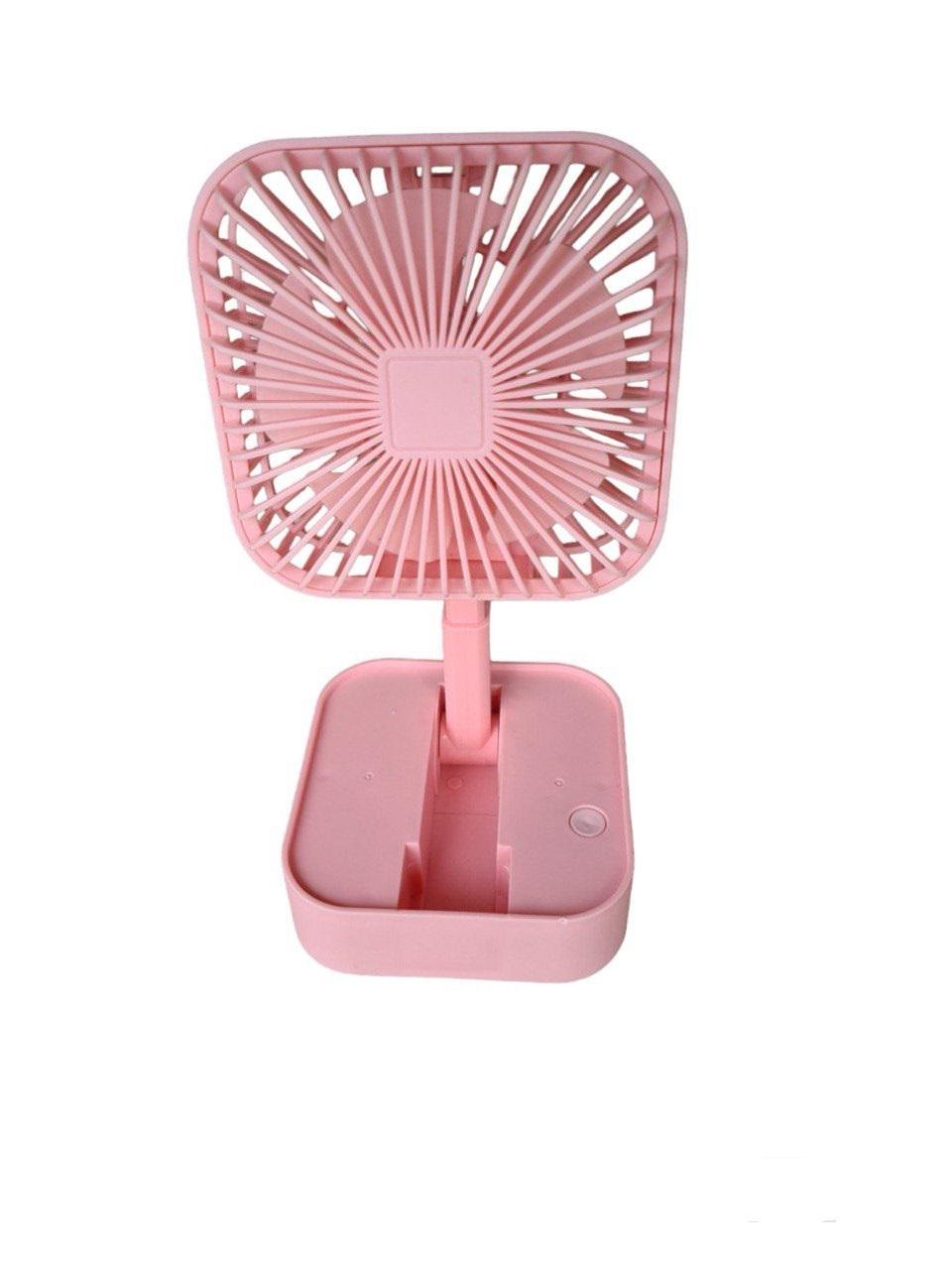 Вентилятор портативный мини Mini Fan USB Розовый (JY-1129)