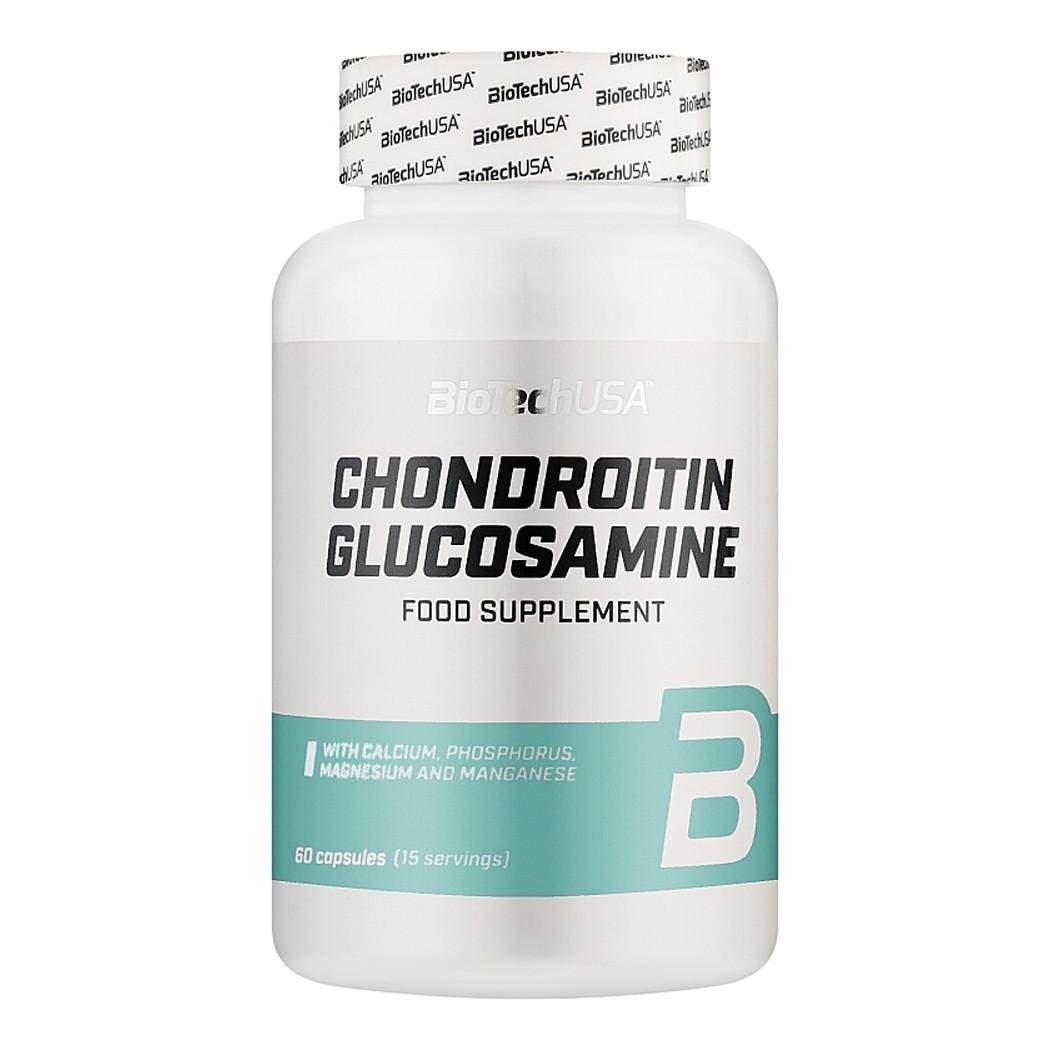 Глюкозамин и Хондроитин BioTech USA Chondroitin Glucosamine 60 капс. (05436-01)