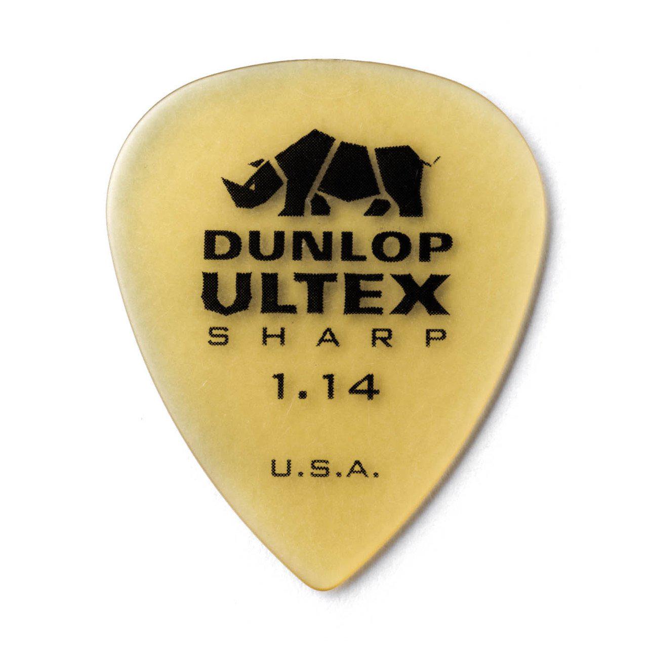 Медиатор Dunlop 433P1.14 Ultex Sharp 1,14 мм 6 шт. (125943)