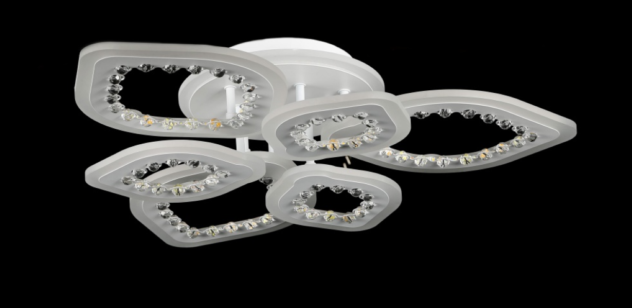 Світлодіодна люстра LK39867/3/3 LED WT Білий (AN000036) Світлодіодна люстра LK39867/3/3 LED WT Білий (AN000036)