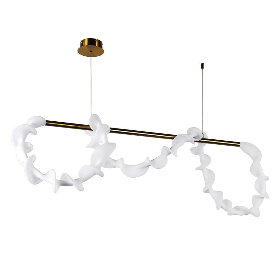 Люстра підвісна LED Levistella 7813177 1200 AB Бронзовий (LVS6138)