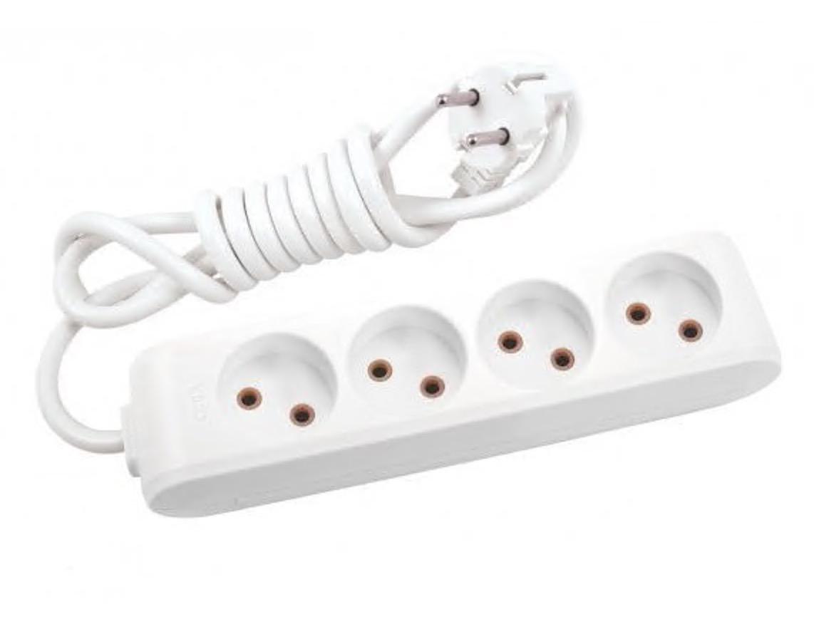 Подовжувач чотиримісний Viko Multi-Let без заземлення 5 м (27848284)