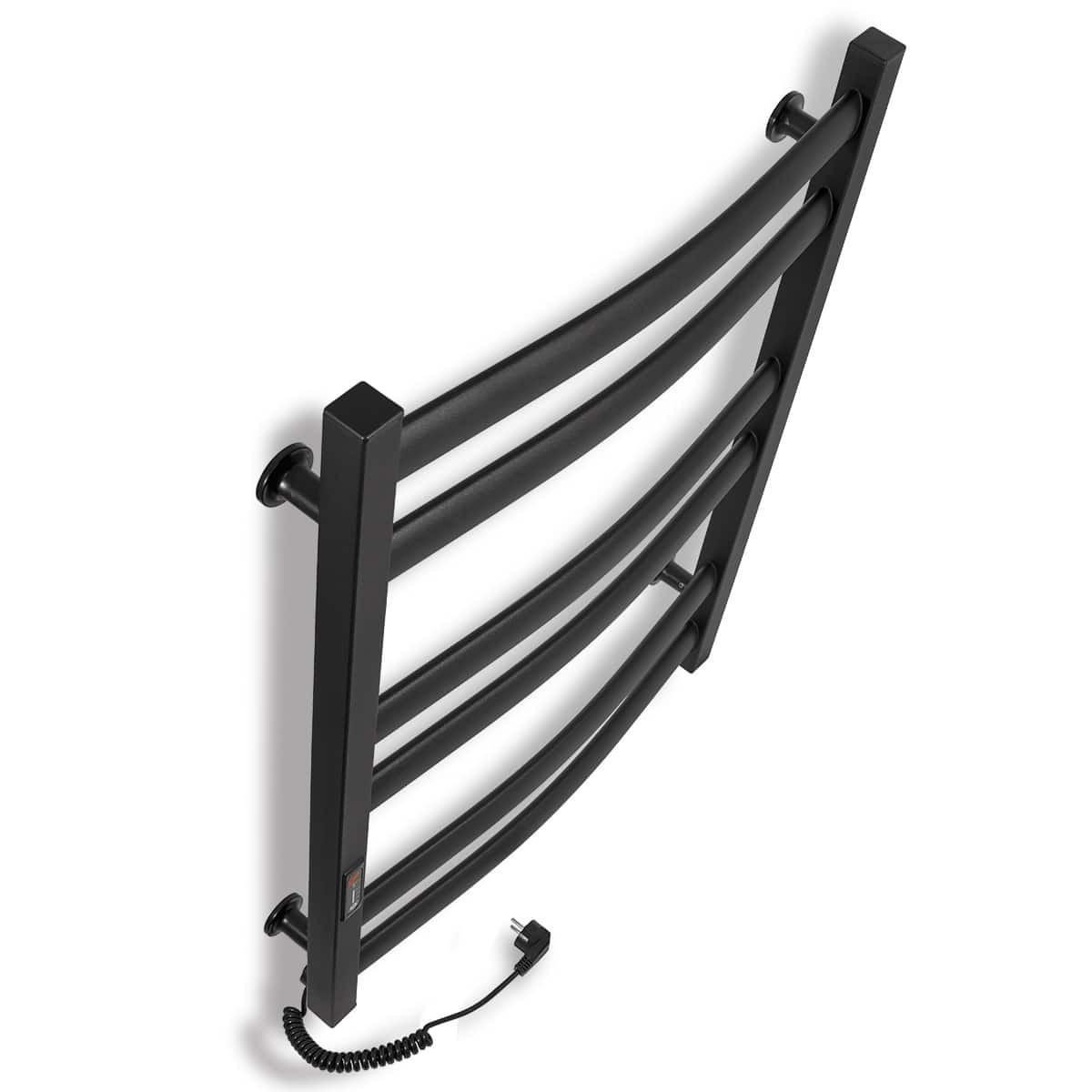 Полотенцесушитель электрический ERAFLYME 700L левый 500x700 см Черный - фото 7 Полотенцесушитель электрический ERAFLYME 700L левый 500x700 см Черный - фото 7