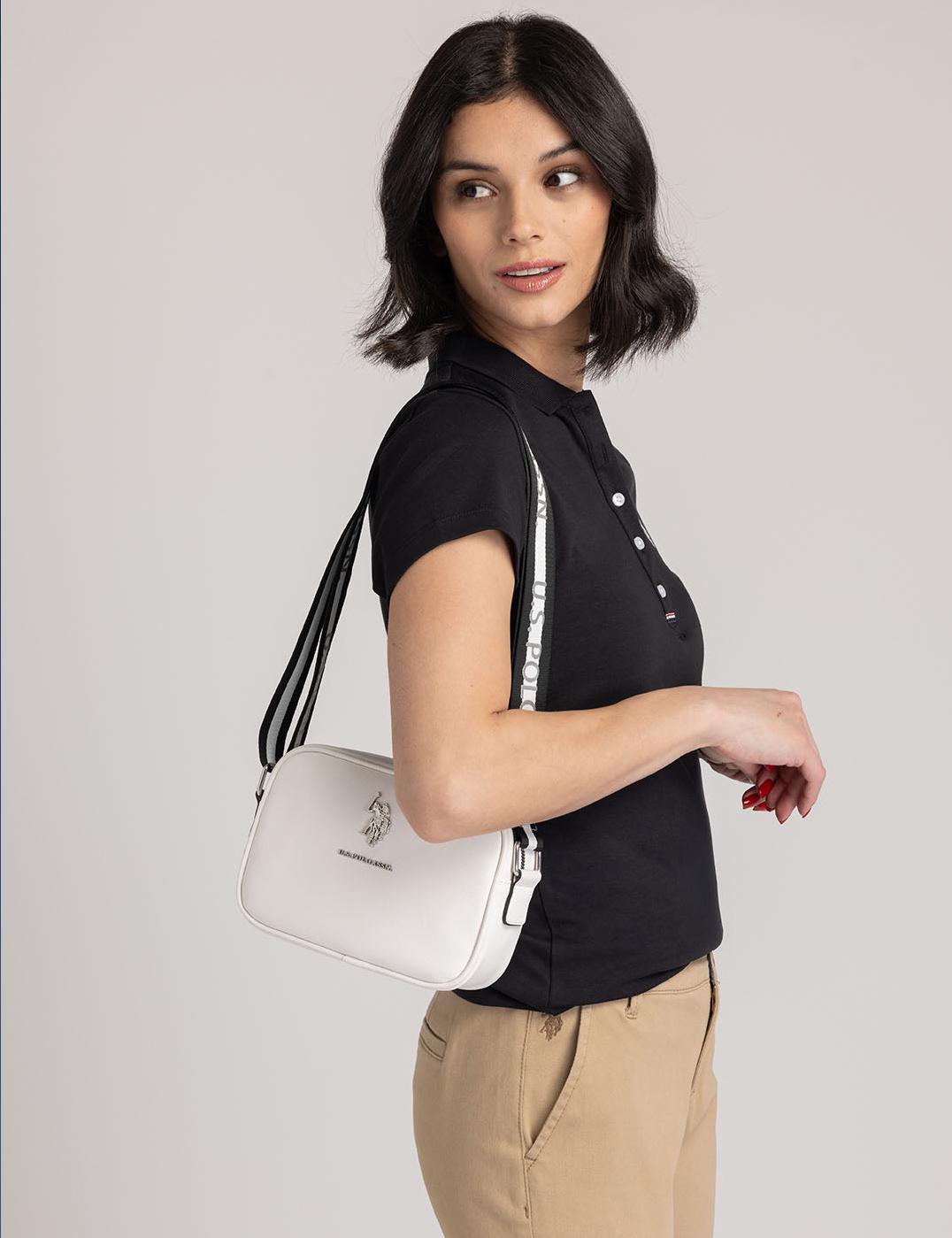 Сумка крос-боді U.S. POLO ASSN Сніжно-білий (0331) - фото 4 Сумка крос-боді U.S. POLO ASSN Сніжно-білий (0331) - фото 4