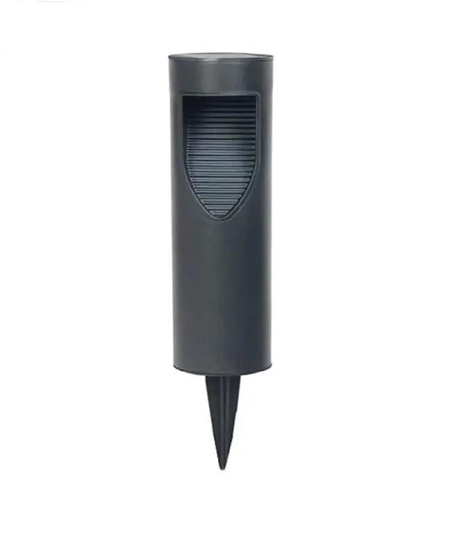 Набор садовых светильников на солнечной батарее Solar Garden Light столбик 34х8 см 2 шт. (10503)