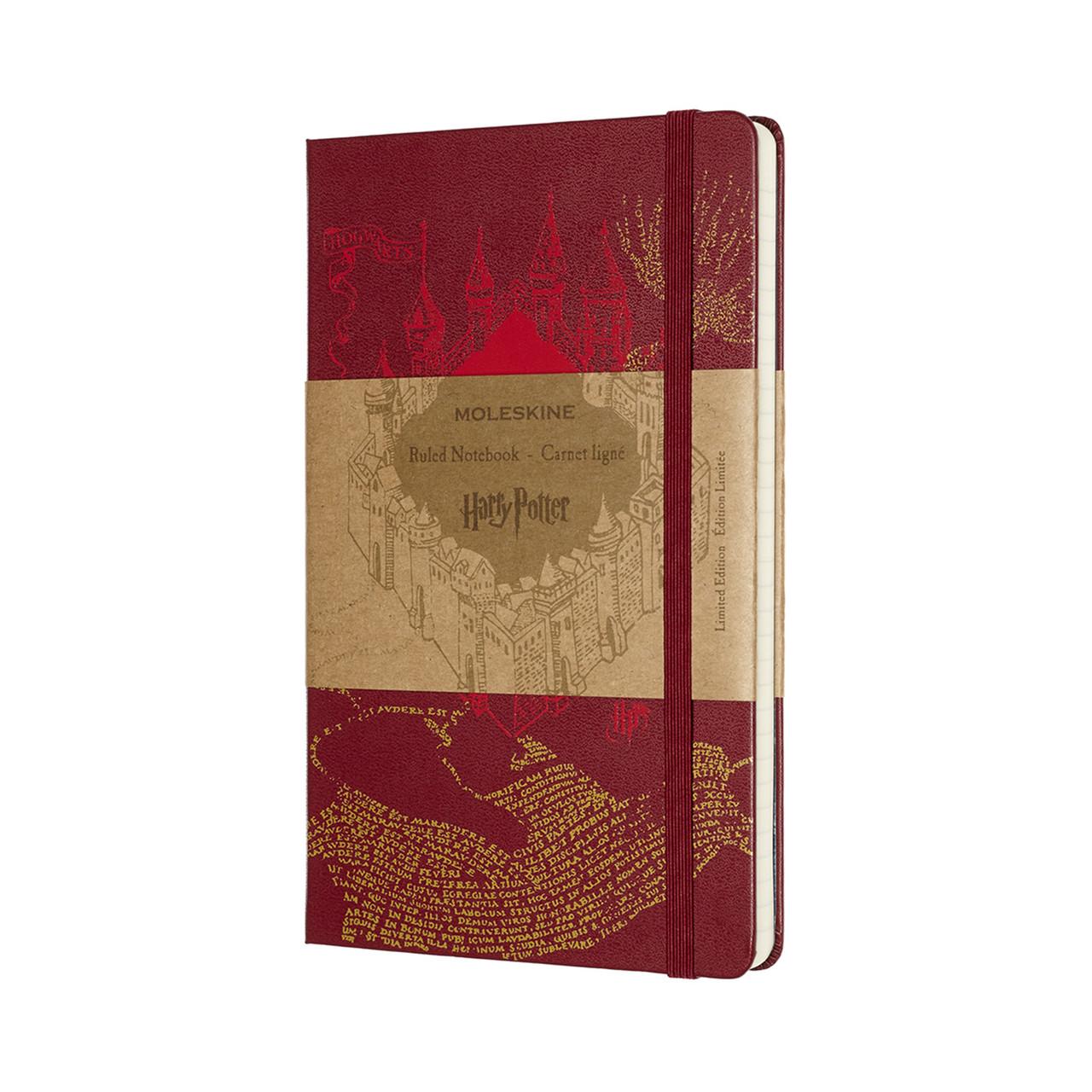 Блокнот Moleskine Limited Harry Potter средний 13х21 см 240 страниц в линейку Красный (8058341717684)