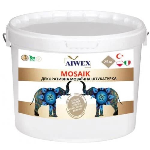 Декоративная акриловая мозаичная штукатурка AIWEX MARMURE 25 кг (HIT-41) - фото 5