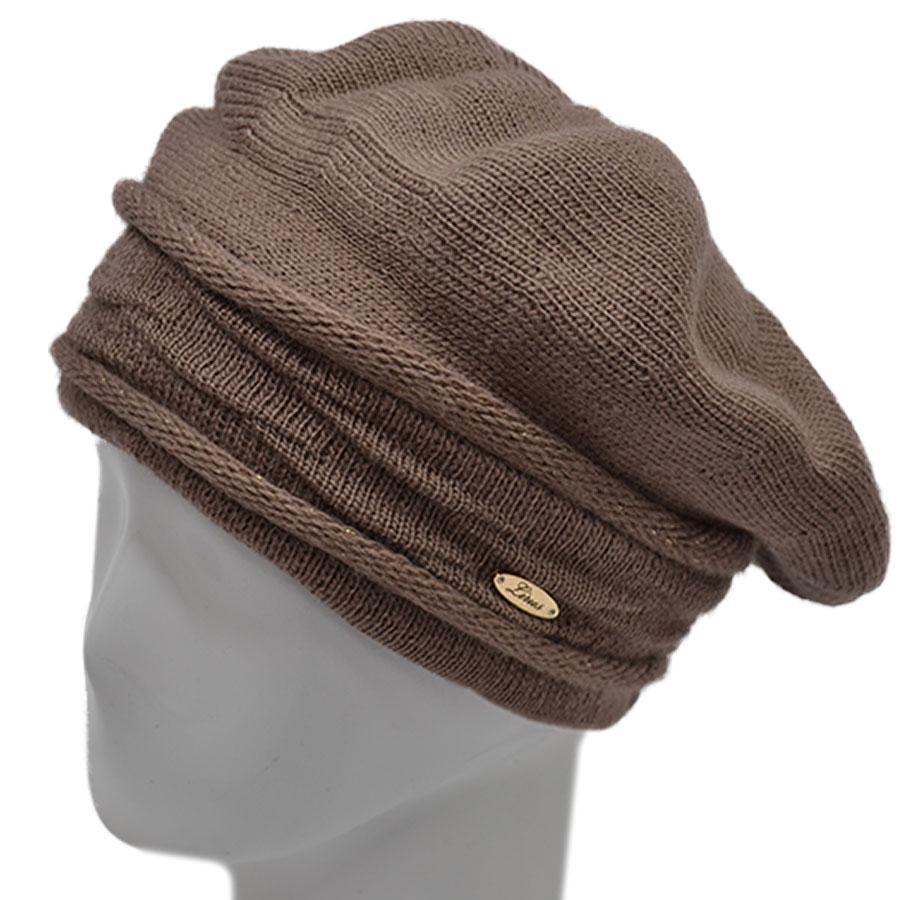 Берет вовняний Lirus Даяна L р. 57-58 Темно-пудровий (70329) - фото 1 Берет вовняний Lirus Даяна L р. 57-58 Темно-пудровий (70329) - фото 1