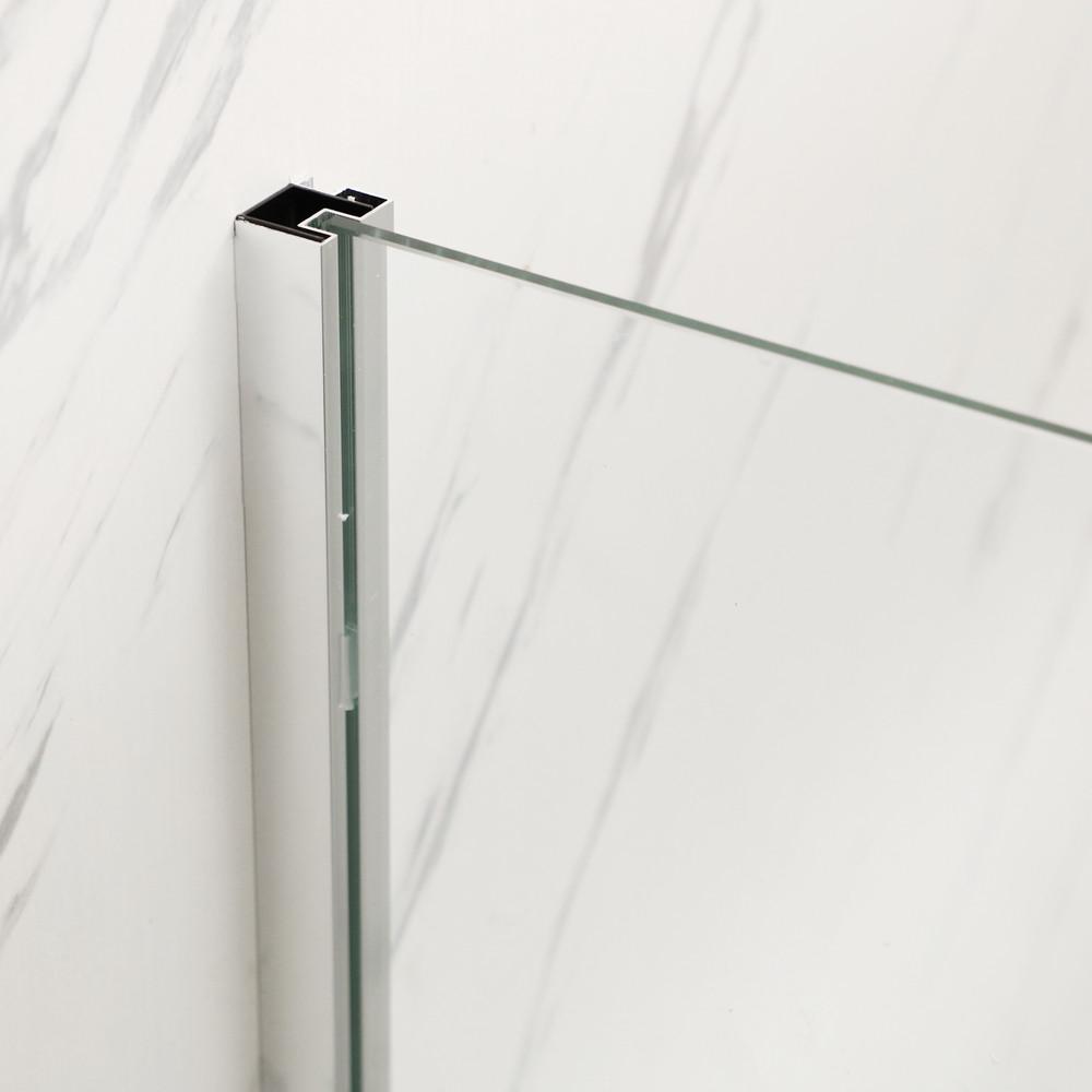 Душевая кабина без поддона MIXXUS Premium BEVEL SC01-120x80x195-TR прозрачное стекло 6 мм Chrome (MI6871) - фото 3 Душевая кабина без поддона MIXXUS Premium BEVEL SC01-120x80x195-TR прозрачное стекло 6 мм Chrome (MI6871) - фото 3