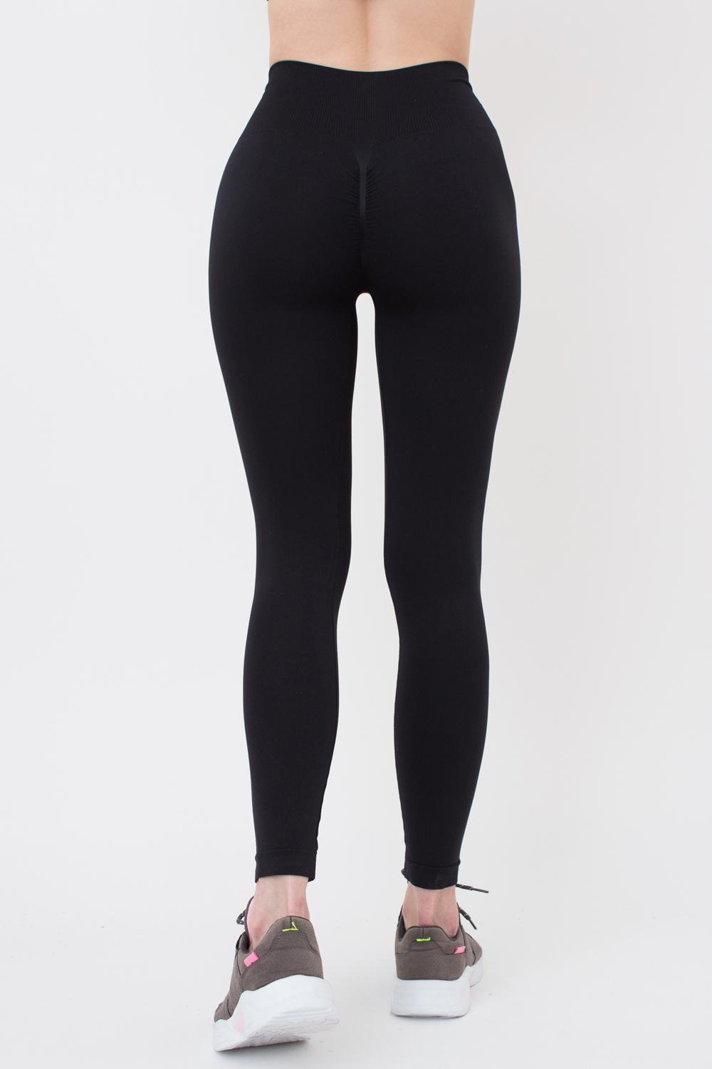 Легінси жіночі спортивні Giulia LEGGINGS SHAPE з моделюючим швом L/XL Black (4823116921948) - фото 2 Легінси жіночі спортивні Giulia LEGGINGS SHAPE з моделюючим швом L/XL Black (4823116921948) - фото 2
