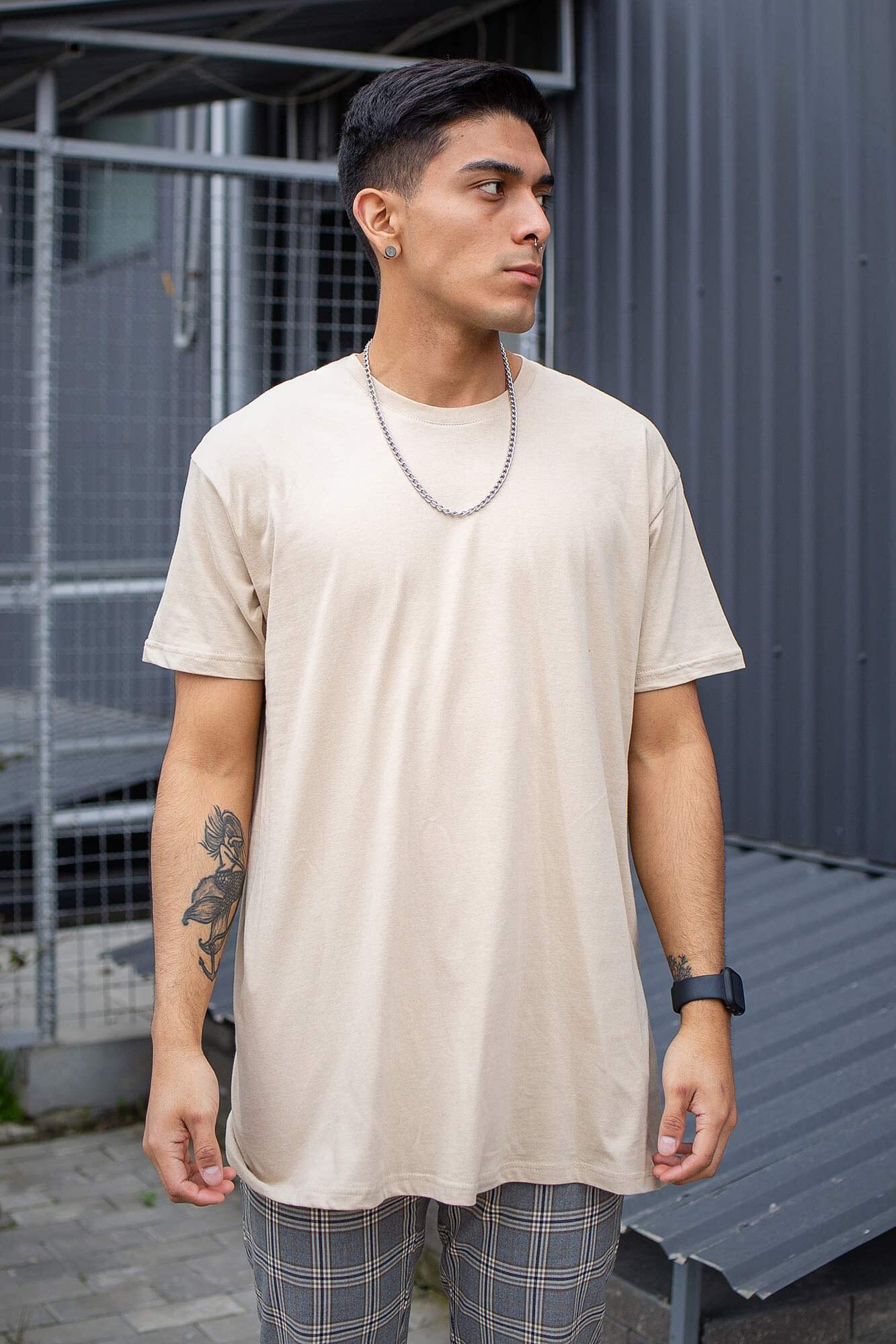 Оверсайз футболка Without man S/M Beige (M8042938) Оверсайз футболка Without man S/M Beige (M8042938)