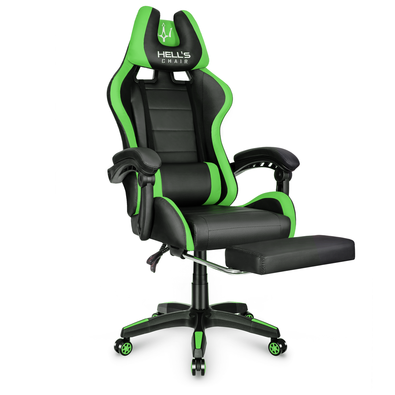 Кресло компьютерное Hell's HC-1039 Green (2371517967)