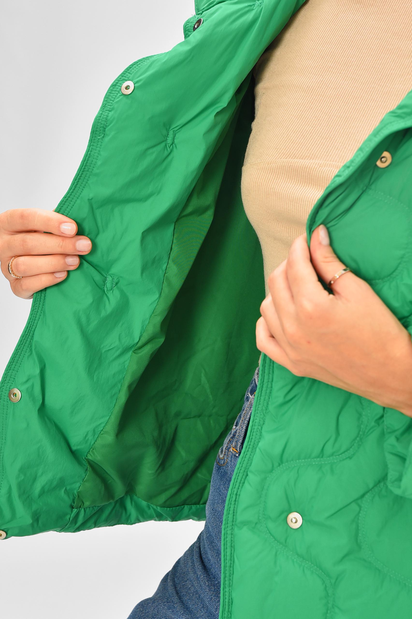 Куртка женская демисезонная XS Зеленый (205797) - фото 4 Куртка женская демисезонная XS Зеленый (205797) - фото 4